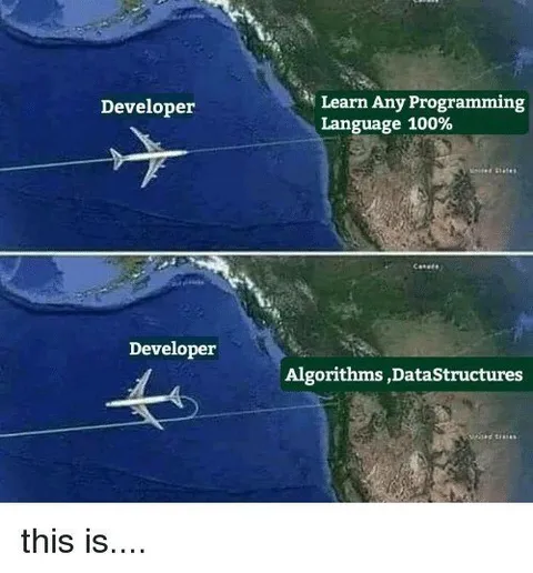 Developer Learns Algorithms and Data Structures