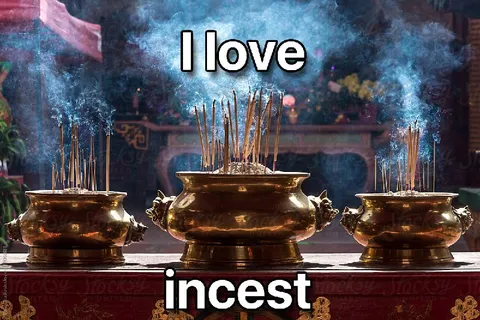 I Love Incest Incense Meme