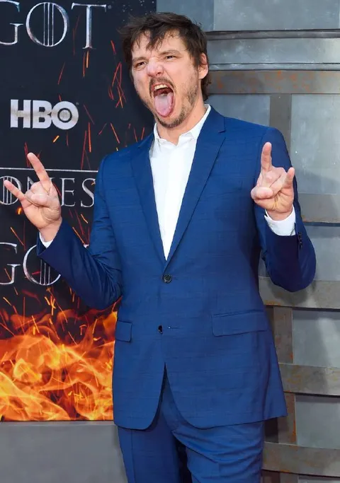 Pedro Pascal Rocking Out