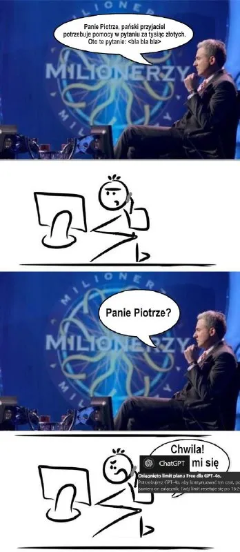 Panie Piotrze, chwila