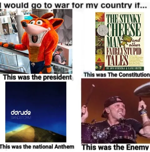 I Would Go to War for My Country
