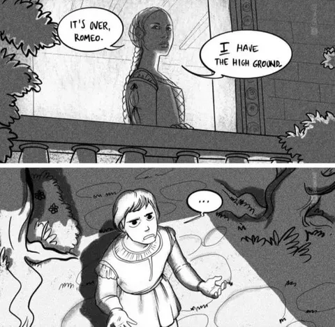 I Have the High Ground, Romeo