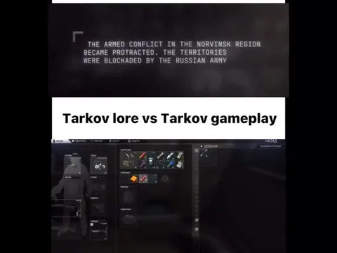 Tarkov Lore vs Tarkov Gameplay