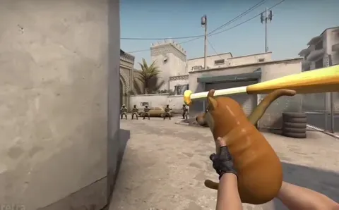 Крыса с гигантской битой в CS:GO