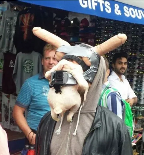 Plush Toy Camera Mask