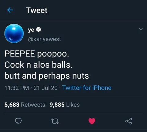 PEEPEE poopoo tweet