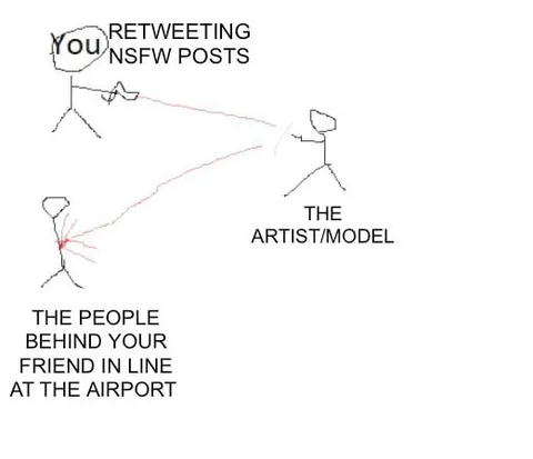 People Behind Your Airport Friend
