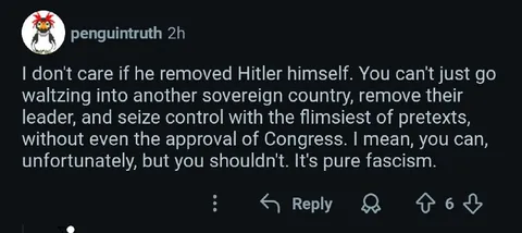 Pure Fascism Comment