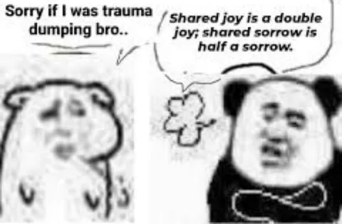 Trauma Dumping Shared Sorrow