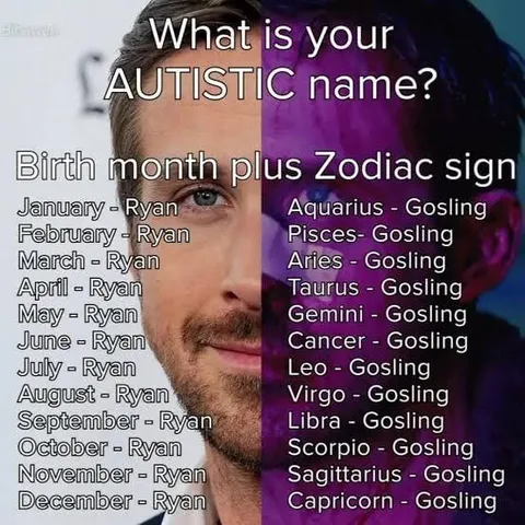 Ryan Gosling Autistic Name Generator