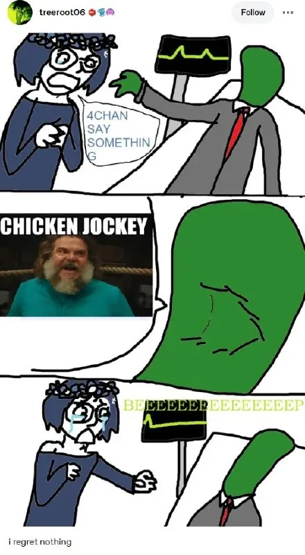 Chicken Jockey Screaming Reaction