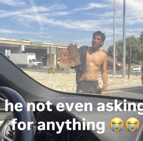 He Is Not Even Asking for Anything
