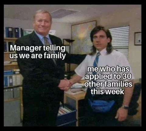 Manager Says We Are Family