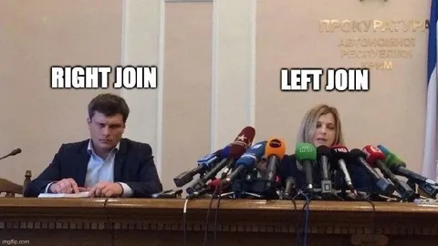 Right Join Left Join