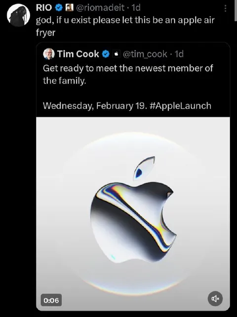 Apple Air Fryer Announcement