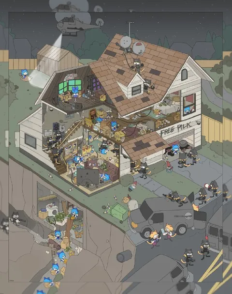 Chaotic Free Puk House