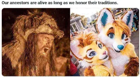 Ancestors Honoring Their Traditions
