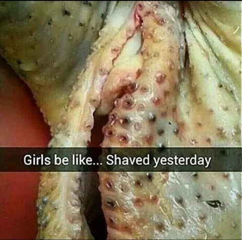 Girls Be Like Shaved Yesterday