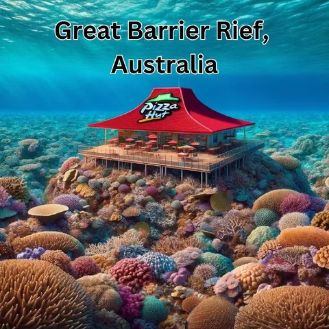 Great Barrier Rief Pizza Hut