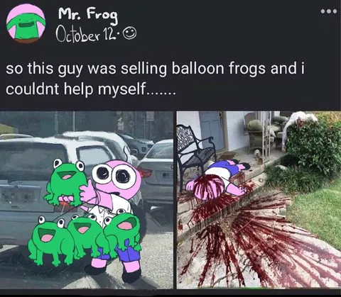 Balloon Frog Obsession