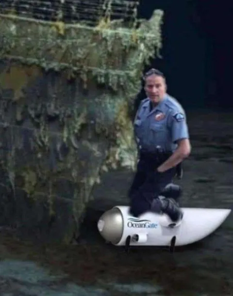 Police Officer Rides OceanGate Submarine