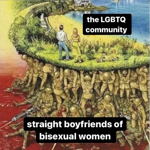 Straight Boyfriends Support Bisexual Women