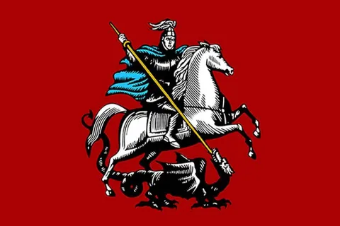 Всадник поражает поверженного врага