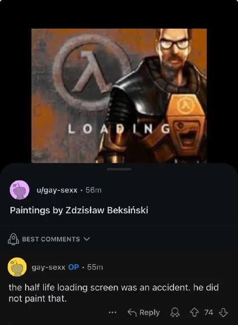 Half-Life Loading Screen Accident