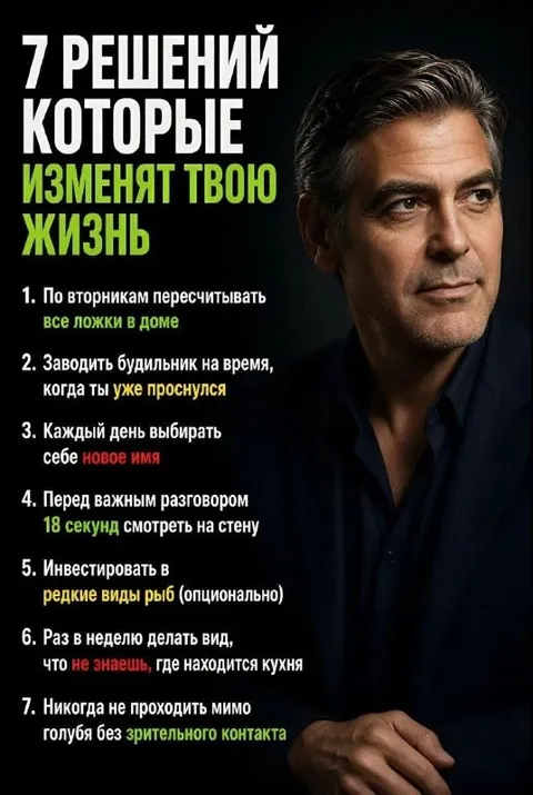 7 решений, которые изменят твою жизнь
