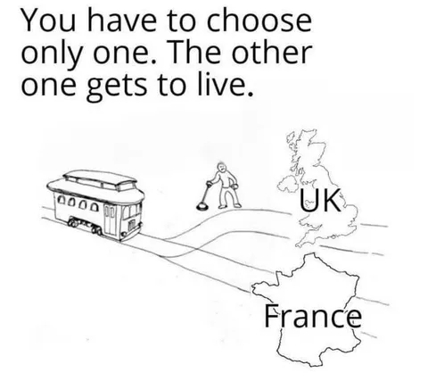 Choose Between UK and France