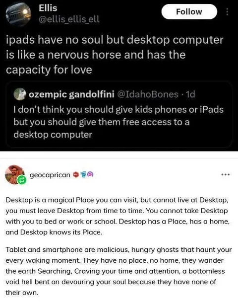 Desktop Has a Soul