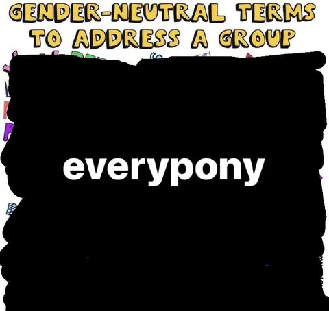 Gender-Neutral Terms for a Group