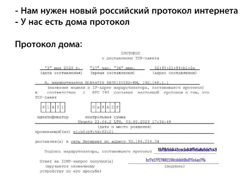 Российский протокол интернета