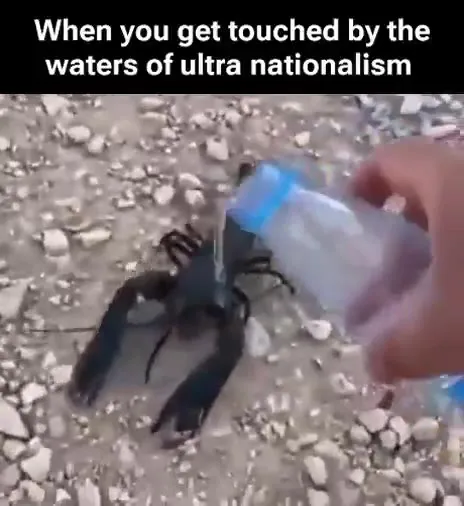 Crayfish Touched by Ultra Nationalism