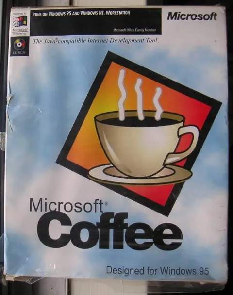 Microsoft Coffee Windows 95