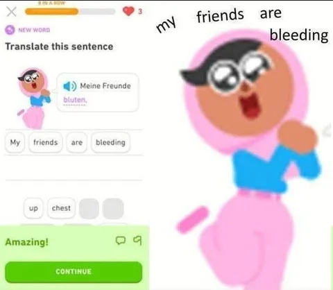 My Friends Are Bleeding