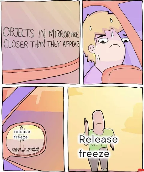 Release Freeze Is Getting Closer