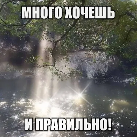 Много хочешь и правильно