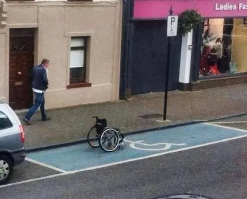 Wheelchair Parking Gone Wrong