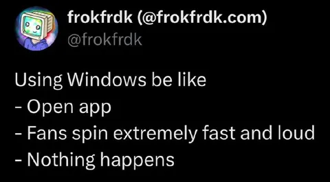 Using Windows Be Like