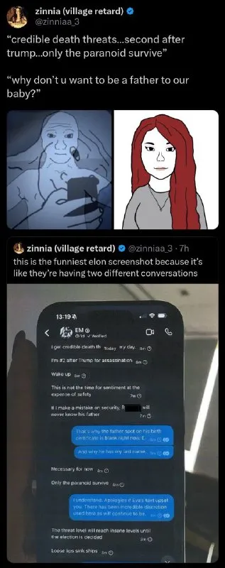 Elon and Grimes Talk Past Each Other