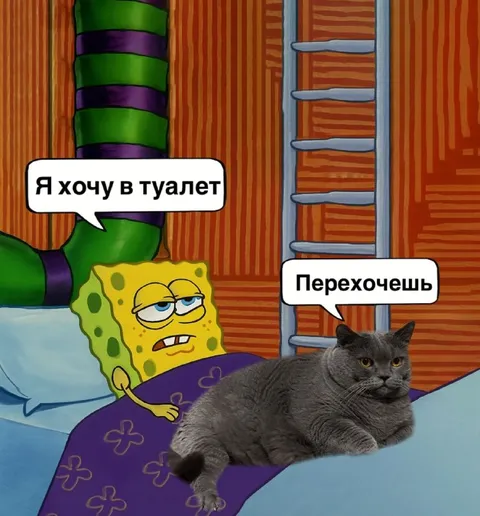 Когда очень хочешь в туалет