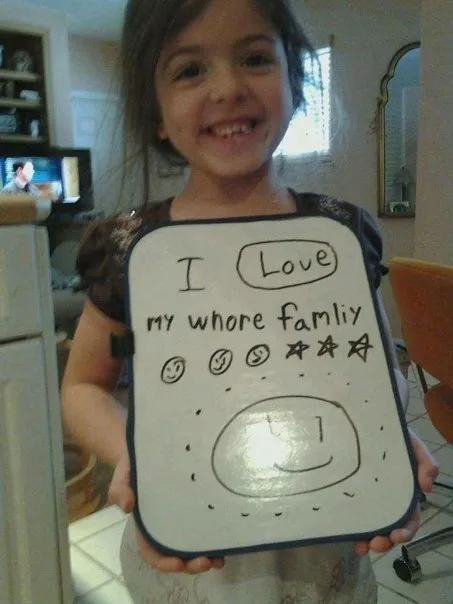 I Love My Whore Family