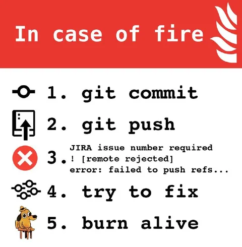 In Case of Git Fire