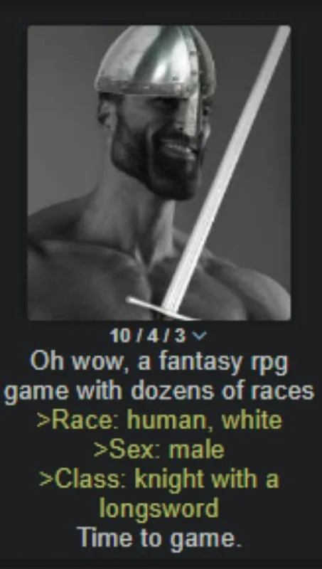 Fantasy RPG Knight Character Creation