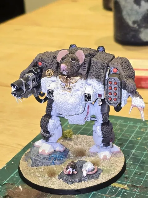Rat Mech With Tiny Rats