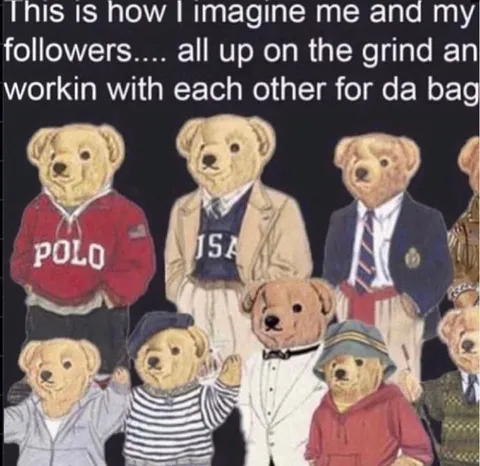 Polo Bears Grinding for the Bag