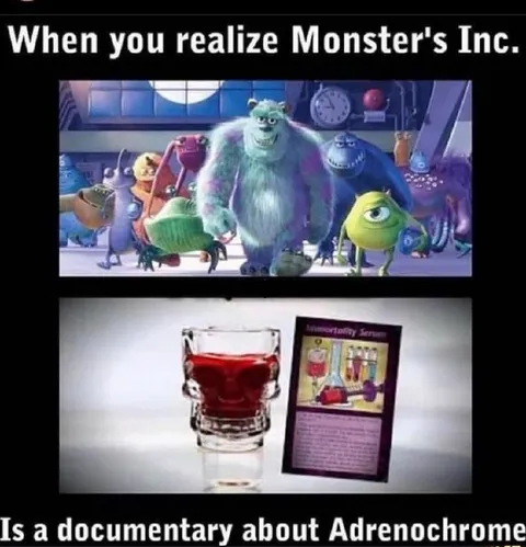 Monster's Inc. Adrenochrome Documentary