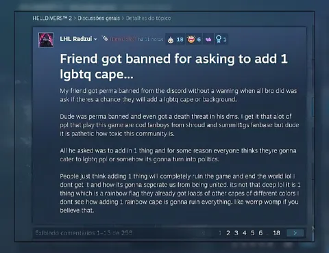 Banned for Asking for a Rainbow Cape