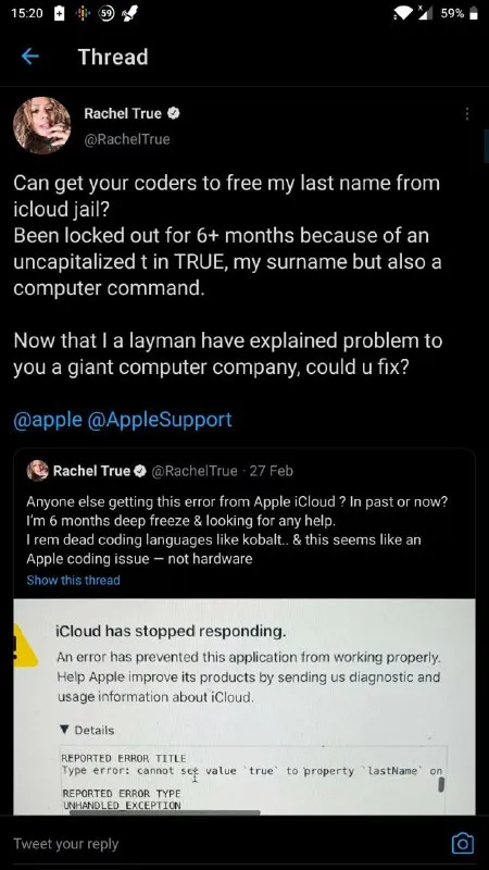 Rachel True iCloud Jail